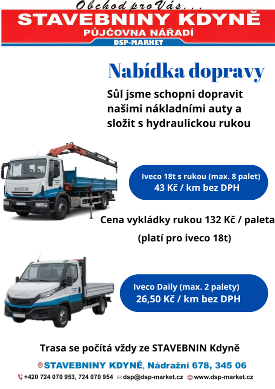 nabídka dopravy